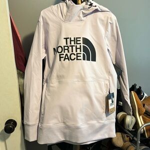 Northface rain pullover lavender